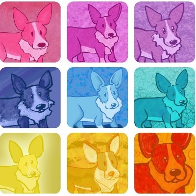 I'll be posting corgi drawings here once in awhile, but if you'd like to see the full project, in order, day by day, check out https://t.co/5s7GfsbJQu
