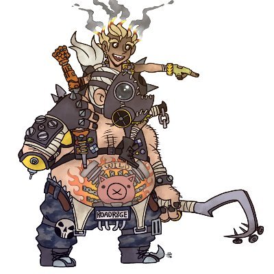 Roadhog and Junkrat!!