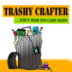 TrashyCrafter's profile picture. ...On a mission to re-define trash, one craft at a time!