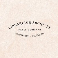Libraries & Archives Paper Co.(@LandAPaperCo) 's Twitter Profile Photo