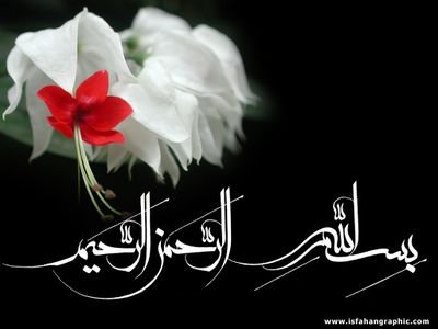 بسمهٖ تعالیٰ،
برسردَرِ دل نوشته ام بسم الله،
در بطن دلم نوشته ام یا الله،
اومالک مطلق است مابنده ی او،
لاحـول وَلا قُـــــوَّة إلّا بِالله