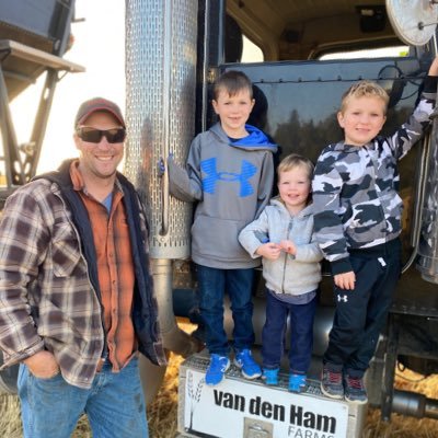 Husband and proud father of 3 boys, living and growing up in south western Manitoba. Vandenham Farms.