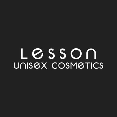 Lesson Official Twitter “Because Beauty has no GENDER” unisex cosmetics ig: Lessonthailand