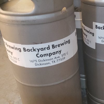 Backyard Brewing Company located in Dickinson TX