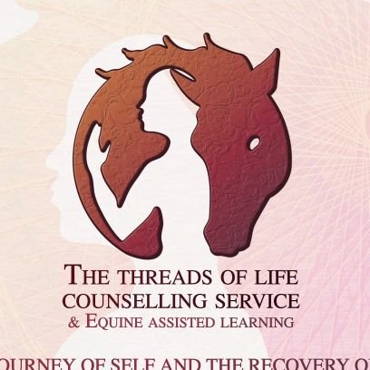 of_treads's profile picture. The Threads of Life Counselling Service offers an integrative psychotherapeutic approach including equine-assisted learning, supporting people in their recovery