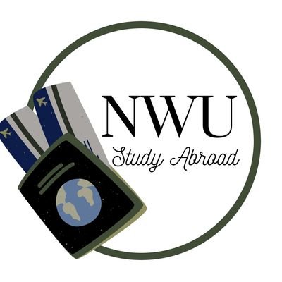 ✈NWU’s Study Abroad 
🌍Office of Global Engagement
📍Lower Level of Story Student Center
📷IG @nwustudyabroad 
🎨Pinterest @newesleyanstudy