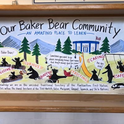 bakerdrivesd43's profile picture. Baker Bears - inclusive, curious, welcoming, happy community of learners.