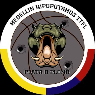 Compte officiel des Hipopótamos de Medellín, engagés dans la conférence ouest de la @LigueExoticTTFL