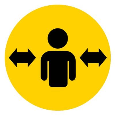 plsegivemespace's profile picture. Please give me space is designed to help people recognise that the wearer needs help to maintain social distance. #pleasegivemespace