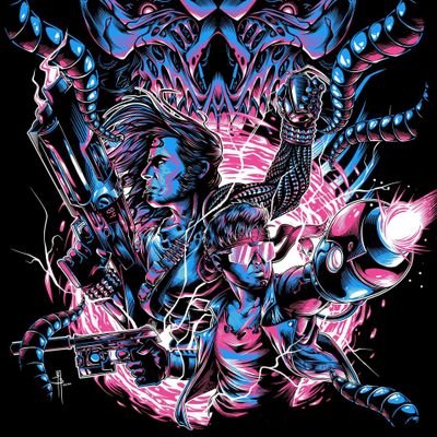 When Synthwave and Power Metal Collide 🎹🤘🏻With a Cyberpunk 80s Aesthetic 👨🏻🎤 MERCH AND MUSIC HERE!! https://t.co/xKhvwK5Ru7