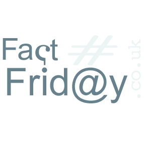 I'm here to collate all your fun Friday facts and publish them around the web!
Just tweet with #factfriday and you're away and running!