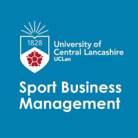 UCLan SptBusMgt (@uclansptbusmgt) 's Twitter Profile