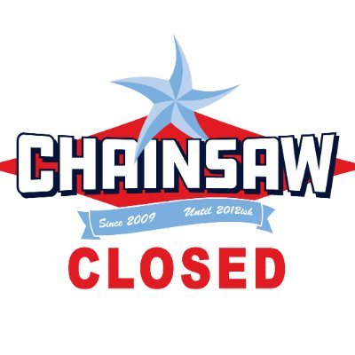 Chainsaw is closed due to COVID. If you would like to purchase Chainsaw merch ($10 shirts, $10 signs, $5 cups etc.), please send a PM!