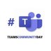 TeamsCommunityDay (@teamsday) Twitter profile photo TeamsCommunityDay (@teamsday) Twitter profile photo