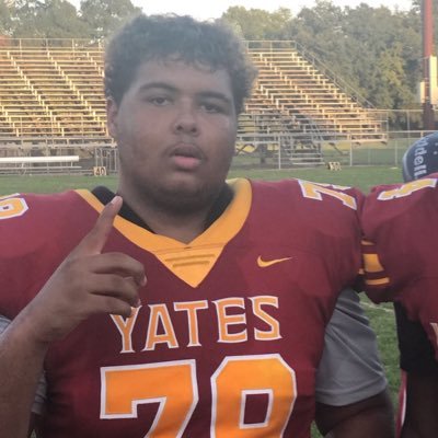 I’m 18 and I’m from Houston Texas I play football my Position is Noseguard and right guard D-line and O-line
