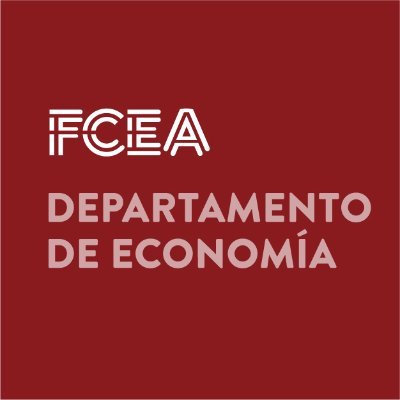 Twitter oficial del Departamento de Economía de la @FCEA_UdelaR. depto.economia@fcea.edu.uy