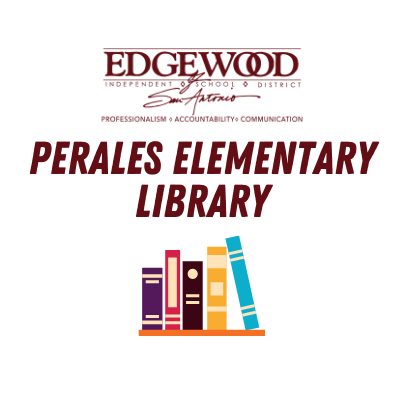 Perales_Library's profile picture. Welcome to the official Twitter account for the Perales Elementary Library!