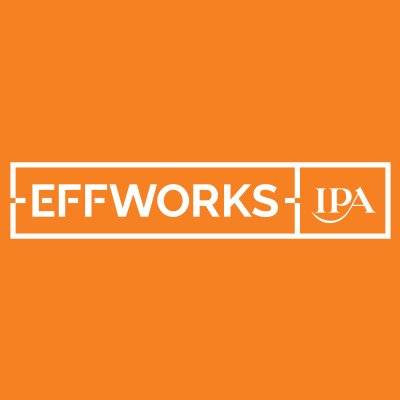 For all future updates on #EffWorks please follow @The_IPA - this account is no longer active (31/03/21). For more on EffWorks 2021 visit https://t.co/jc112vH5FV