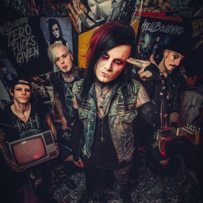 Goth’n’roll band from Switzerland. New album ‘Not Sorry’ our on 18.09.2020