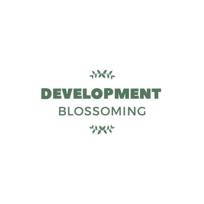 Resources, research, & consulting in Development sector. Curating opportunities 🥳
developmentblossoming@gmail.com