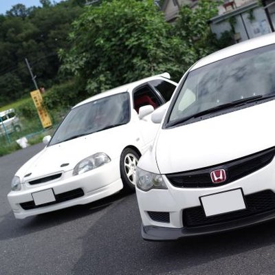 さがっちゃん בטוויטר タイヤサイズとホイールサイズを教えてください Rays Volk Racing Te37sl F 9 5j 265 35 R18 R 8 5j 225 45 R18 シビックタイプr fd2