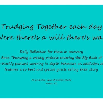 Trudging Together was designed to create a non judgmental safe atmosphere for those with addiction.