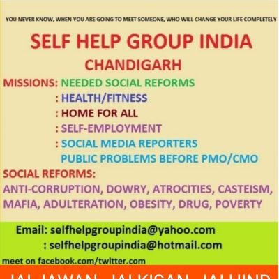 MISSIONS: SOCIAL REFORMS, HOME FOR ALL, SELF RELIANCE, BODY FITNESS NUTRITION, WORK FROM HOME