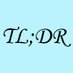 TL;DR Reviews (@tldr_movrev) Twitter profile photo TL;DR Reviews (@tldr_movrev) Twitter profile photo
