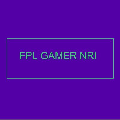 fplgamernri's profile picture. Fantasy premier league lover & addict