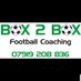 Box 2 Box youth football Coaching (@Box2BoxYouth) Twitter profile photo