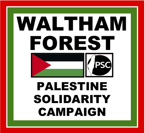 London Borough of Waltham Forest branch of Palestine Solidarity Campaign. We work to mobilise support to achieve justice for the Palestinians. RT≠endorsement.