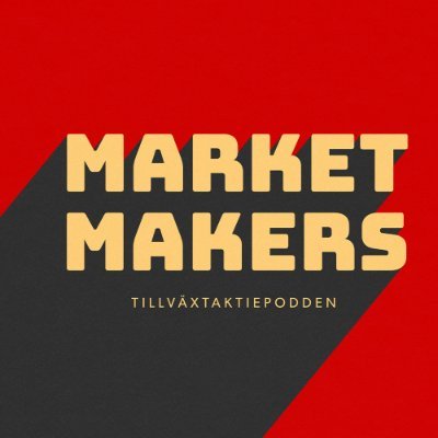 Market Makers är en investeringspodcast fullmatad med bolagsanalyser, trendspaningar och spännande gäster. Släpps varje torsdag på https://t.co/hDVyU8O8VI