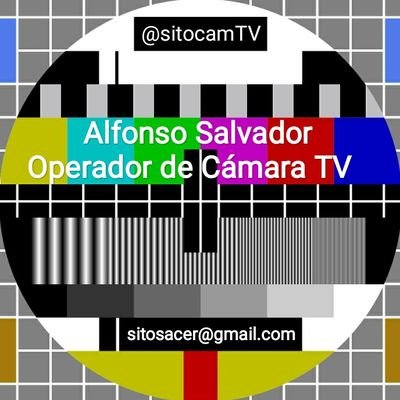 #OperadordeCámara de TV 🎥
#FrikiAudiovisual 
Gestiono La Comunidad de Profesionales de TV 📺 @ComunidaddePro1
#Radioaficionado @30SV086