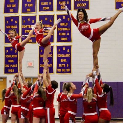 The official twitter page of the Alton High Coed Cheerleading Program. GO REDBIRDS! 🏆 IHSA State Finalist: 2019,