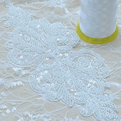 This is Rita from guangzhou jiayuan clothing co；Ltd.we are professional embroidery lace,wedding lace,evening dress lace,french lace manufacturer