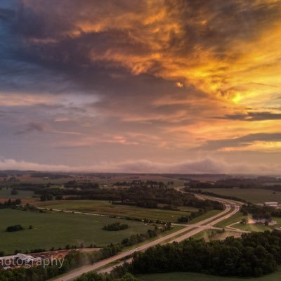 Aerial photography located in Middle Tennessee