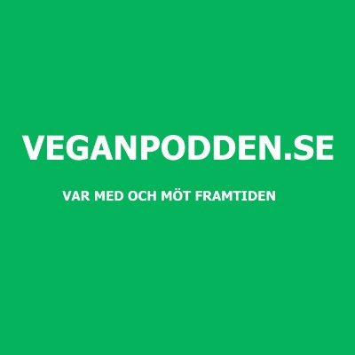 Vegan med nyhetspodcast