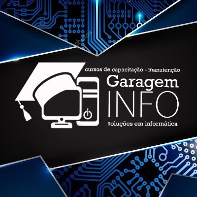 garageminfo's profile picture. Especializada em manutenção de computadores, com espaço próprio para ministrar cursos e aulas particulares.
Whatsapp: https://t.co/U63XjVEXZw
