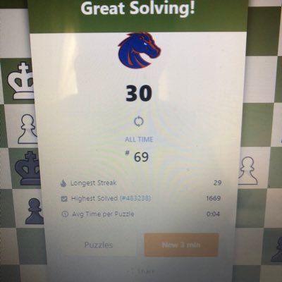 1870 USCF , BSU Accounting Student, Current Online Chess Coach, spots available, feel free to DM me for rates or questions.