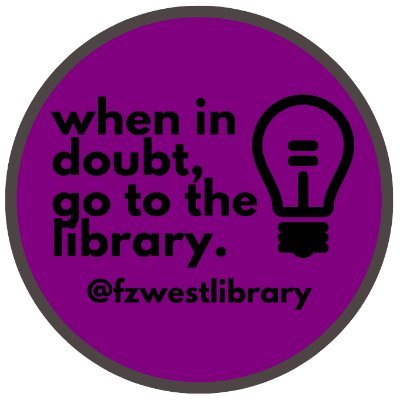 Librarians at Ft. Zumwalt West High School tweeting about awesome books, student learning, and goings-on in the library.