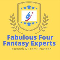 Fabulous Four - Fantasy Experts (3FE)(@fabulousfourfe) 's Twitter Profile Photo