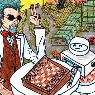 The new chess/sci-fi/post-apocalyptic manga series by Agadmator and his friends: https://t.co/AcainoihsI