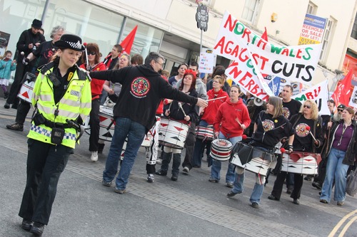 Gogledd Cymru yn erbyn Toriadau - North Wales' anti-cuts campaign.
Email us on nwagainstcuts@gmail.com.