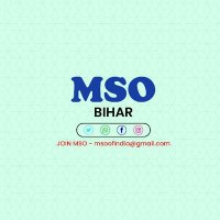 MSO Bihar(@MSOBihar) 's Twitter Profile Photo