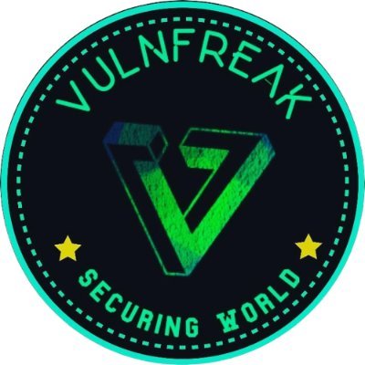 vulnfreak is a community lead by Cybersecurity Researchers, students, and Enthusiasts. Our community work on developing projects and tools.