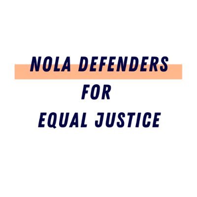 ND4EJ is a Public Defender-led group working to transform the criminal legal system in Orleans Parish 
https://t.co/pPCAieoGep