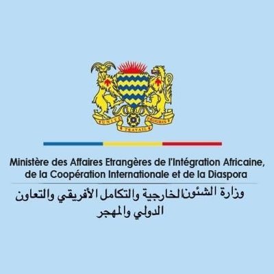 Compte twitter officiel du Ministère des Affaires Étrangères du Tchad.