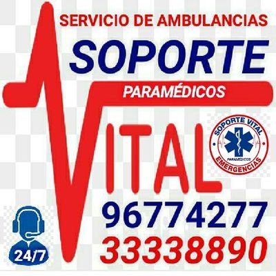 SOPORTE VITAL. ESTA EN SAN PEDRO SULA. TRASLADO DE PACIENTES EN AMBULANCIA DE LOS MEJORES NIVELES. PARAMEDICOS CERTIFICADOS
