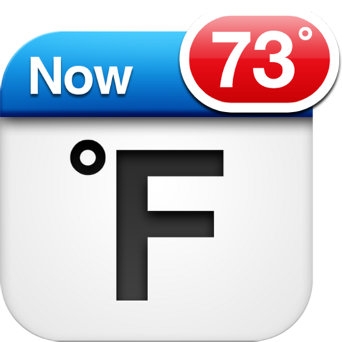 FahrenheitFree's profile picture. Fahrenheit - Temperature on your iPhone/iPad Home Screen!