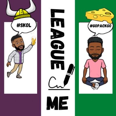 League Me! Tune in once a week as Dewski and Slips rap about whats happening in College Football, the NFL, and all things football related. Link in bio!